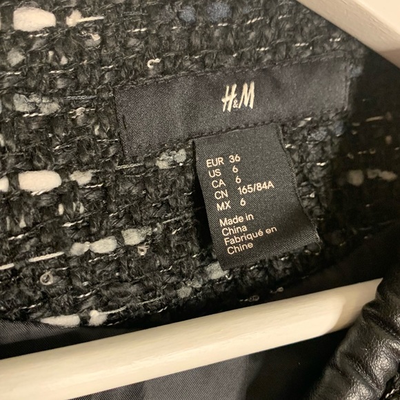 H&M Tweed Moto Jacket - Picture 3 of 5